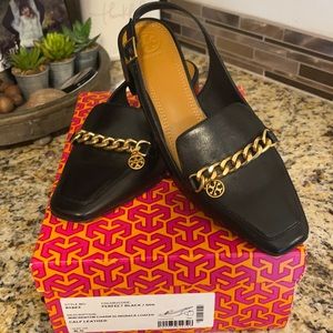 Tory Burch slingback loafer
